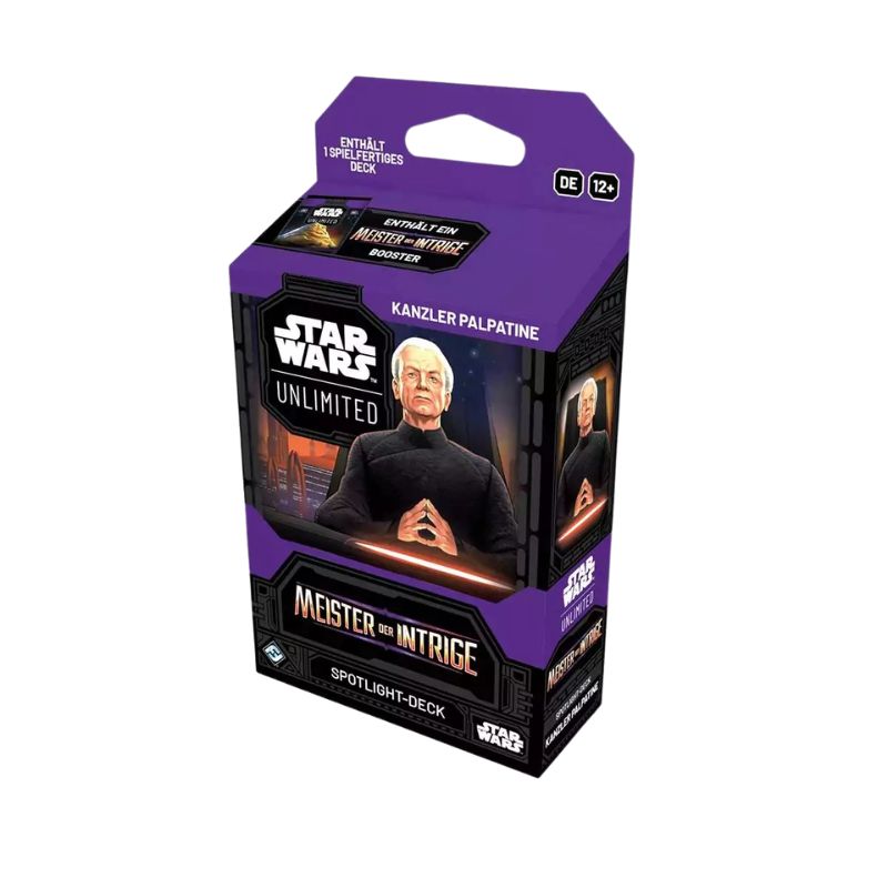 Star Wars: Unlimited - Meister der Intrige - Deutsch - Chancellor Palpatine Spotlight Deck 